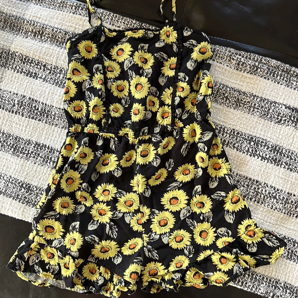 Sunflower romper